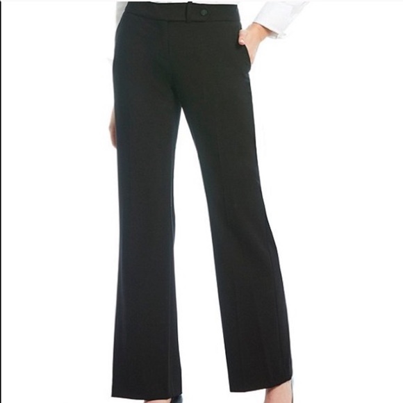 calvin klein women's classic fit dress pants Calvin Klein Women's Classic Fit Black Suit Pants